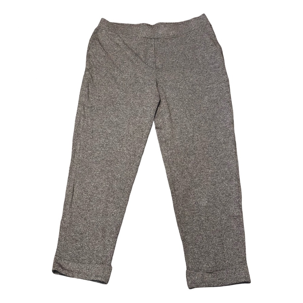 J.Jill wear ever Pants brown cream pants Medium